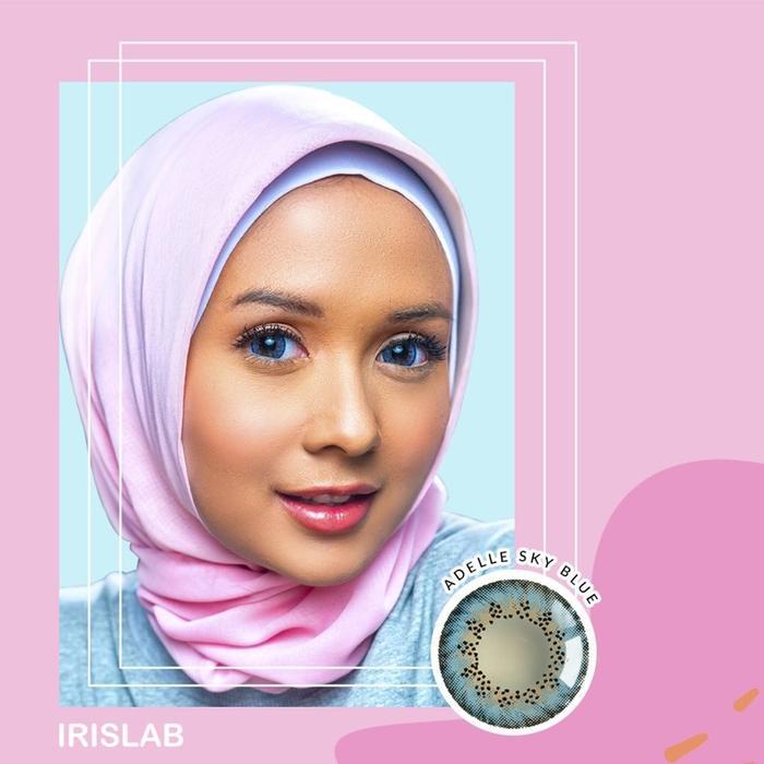 9f2q- Softlens Minus Adelle Sky Blue Big Eyes 16Mm Gratis Tempat Soflen