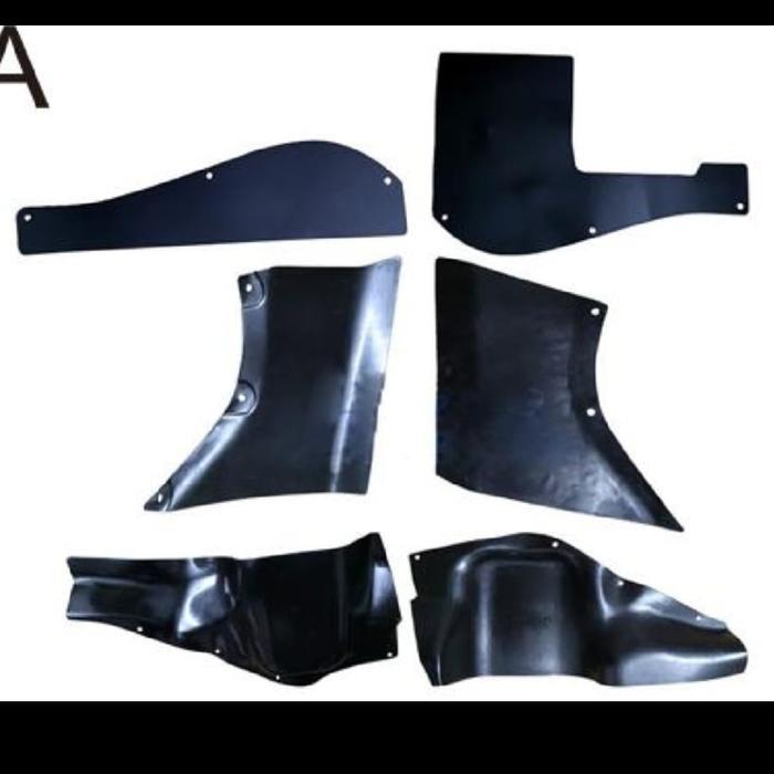 Seal Liner Fender Set Vx80, Roda Depan Penahan Lumpur Fender Mesin Toyota Landcruiser Lc Vx 80 Tahun