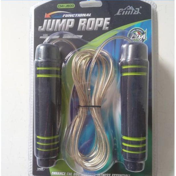 Tali Skiping Skipping Lompat Tali Beban Pemberat Cima J600 Seling Besi