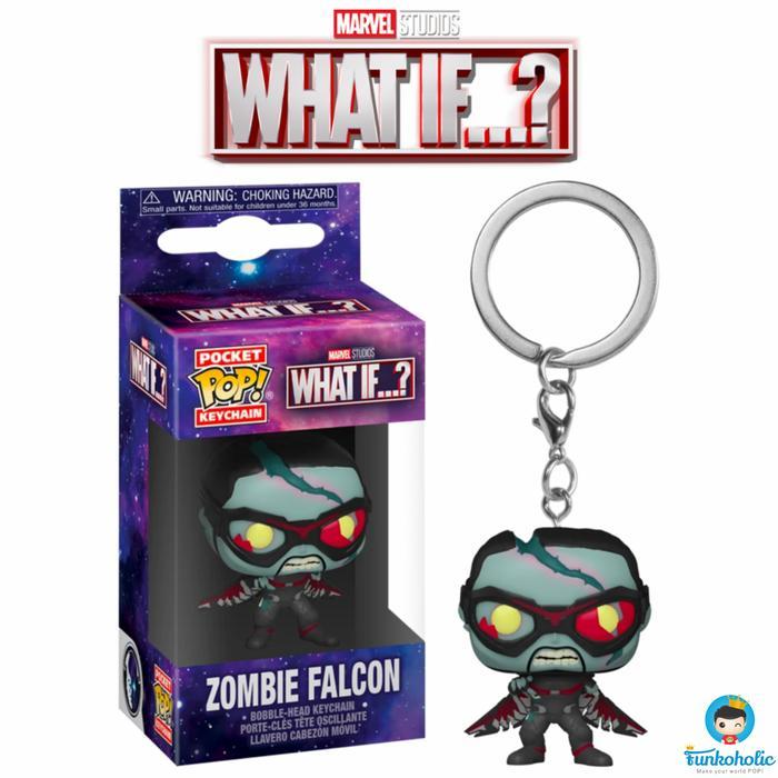 Funko Pocket Pop Keychain Marvel What If...? - Zombie Falcon