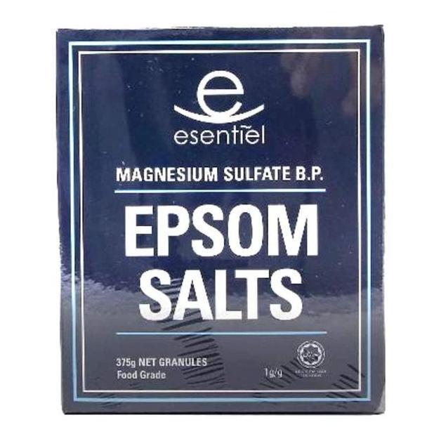 DISKON! Epsom Salts. Food.Grade 375G Esentiel.Garam Inggris