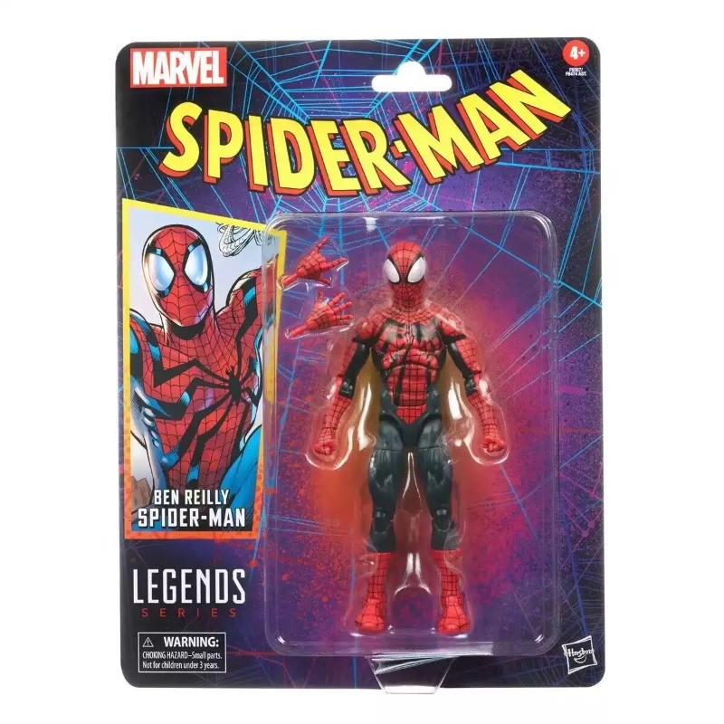 Genuine Hasbro Marvel Legends Spider-Man Marvel's Rose BEN REILLY MILES MORALES 6-Inch Action Figure