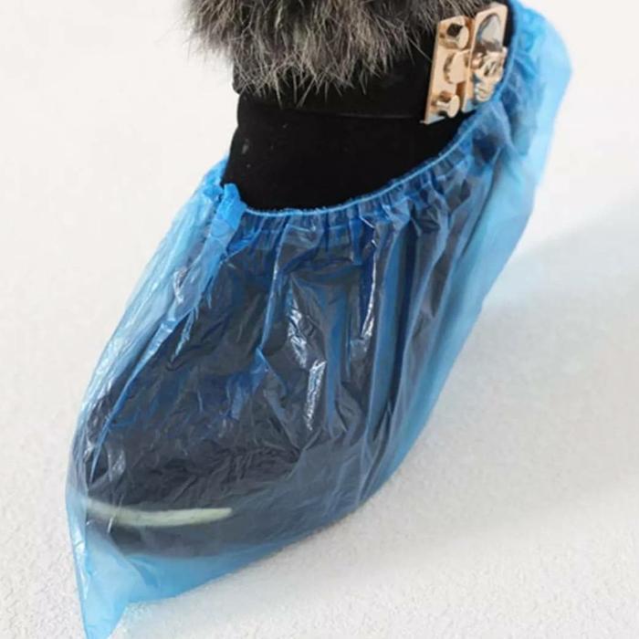 Cover Sepatu Disposible Shoe Cover Isi 100 Apd Set