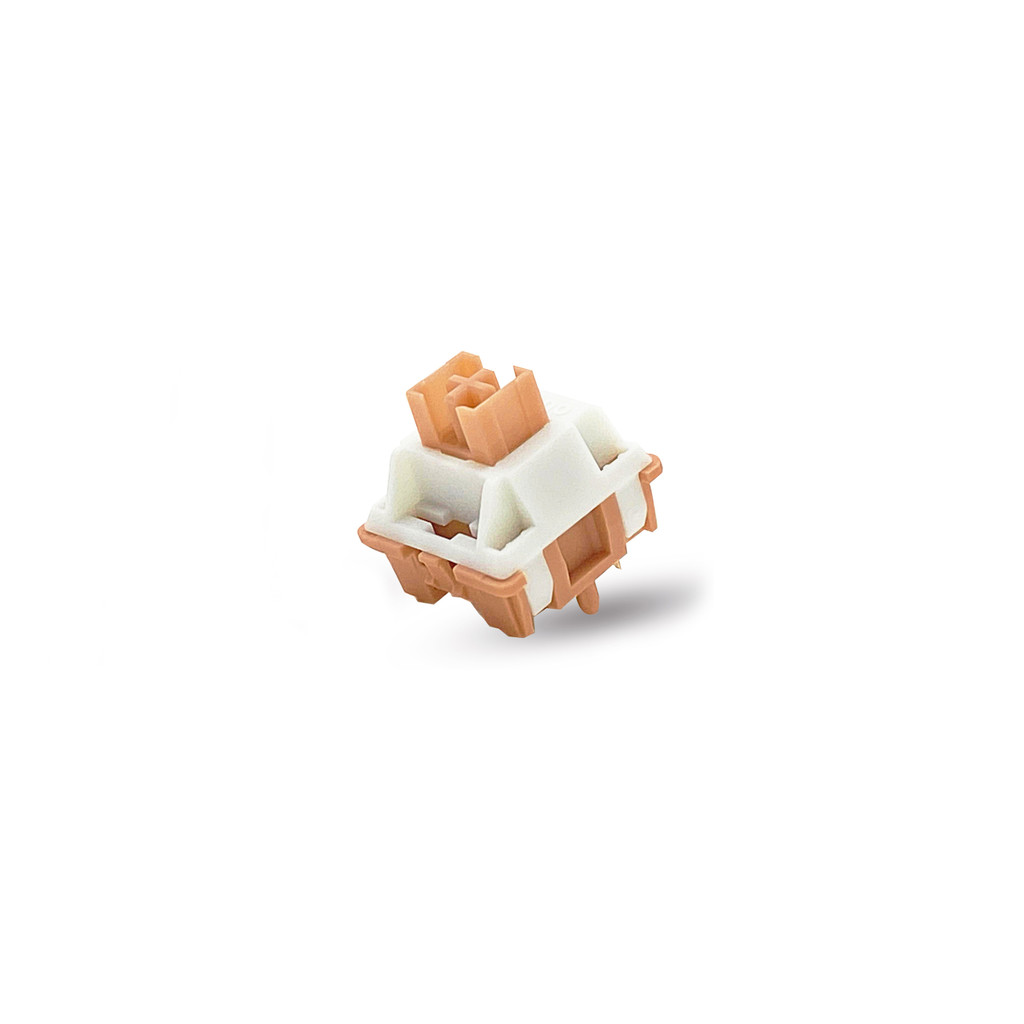 Outemu Silent/Clicky Switches Lubed Mechanical Keyboard Switch 5Pin Silent Tactile Linear Cream Blue
