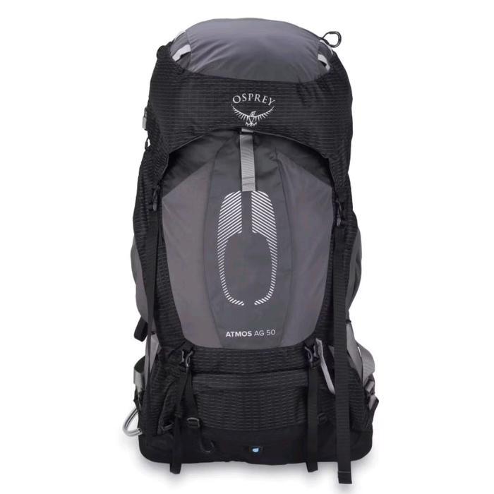 OSPREY ATMOS AG 50L S22 CARRIER | Garansi Resmi - Black 50L