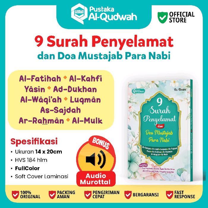 9 Surah Penyelamat Dan Doa Mustajab Para Nabi Ii Surat Surat Pilihan Ii Surat Surat Istimewa Dalam