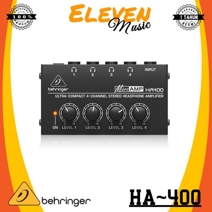 TERMURAH BEHRINGER HA400 HA 400 HA-400 HEADPHONE AMPLIFIER