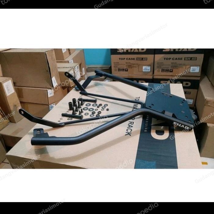 BERKUALITAS breket box xmax 300/xmax 250 asli merek shad
