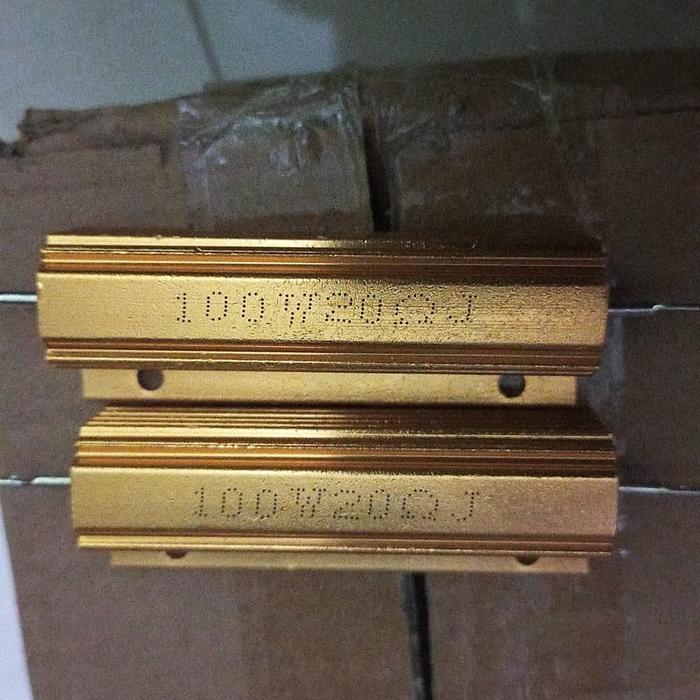 Terbaru Resistor/Dummy Load/ Shunt 100 W 20 Ohm