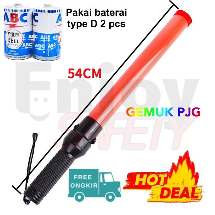 NEW Tongkat Parkir Lalin Stik Parkir/ Stun-gun 41cm dan 54 cm
