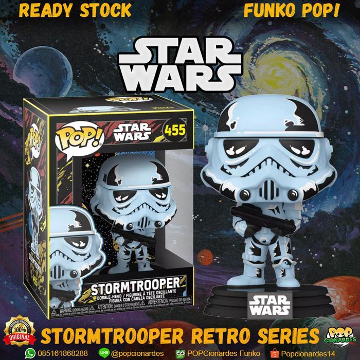 FUNKO POP STAR WARS - STORMTROOPER RETRO SERIES #455