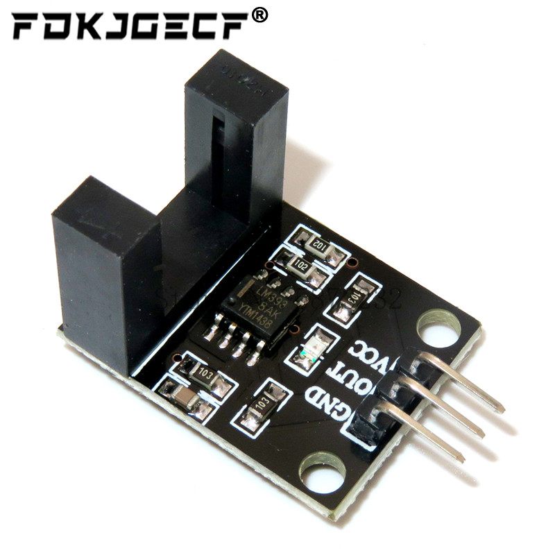 Beam photoelectric sensor Electric counter module LM393 motor count speed sensor module test module