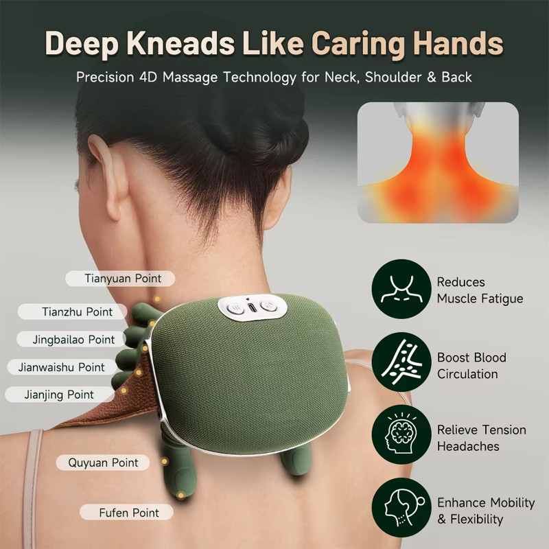 Popular Shoulder and Neck Massager Cervical Massager Trapezius Muscle Neck and Neck Massager Can Be