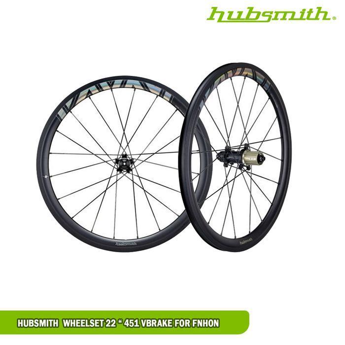 Terlariss HUBSMITH Wheelset 22" 451 VBrake For Fnhon Dahon