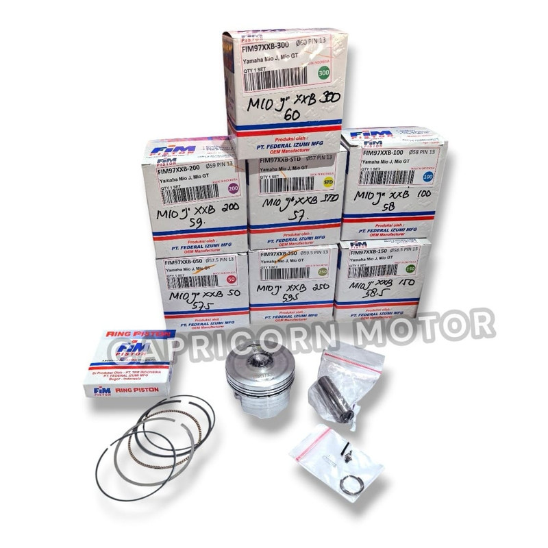 Piston Kit MENTAH CUSTOM 68.5 69 69.5 PEN 13 FIM91XB FIM IZUMI MENTAHAN