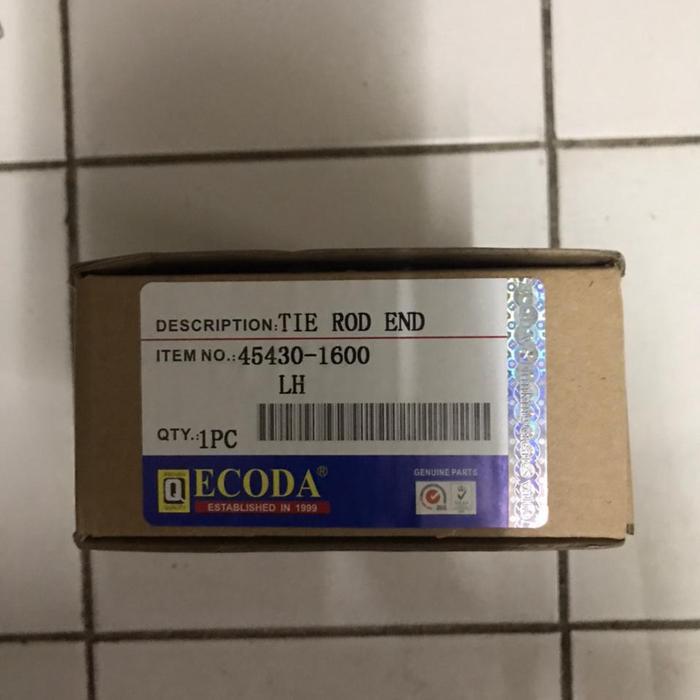 Tie Rod Tierod End Hino Lohan Fm260 Fm260Ti Lh Rh Code Djb162