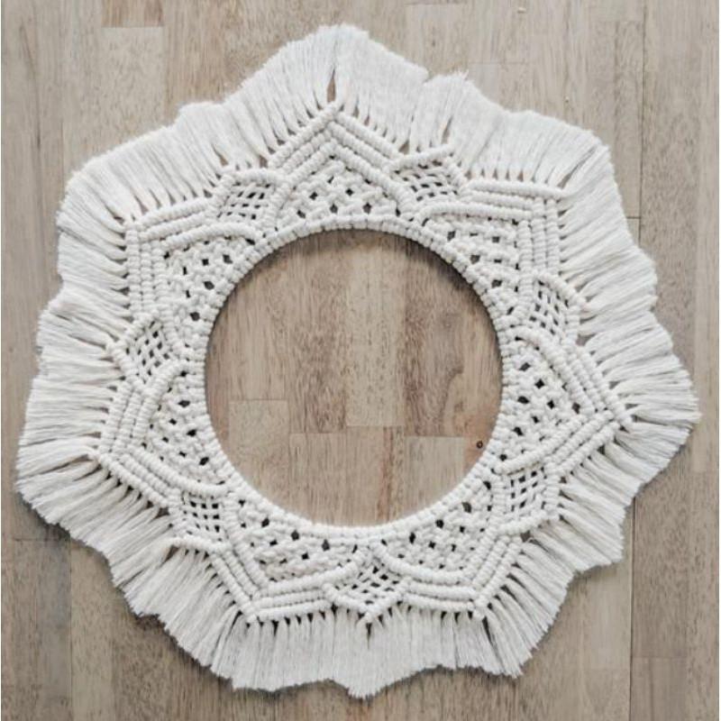 rame Mandala llhang hiasan dinding / meja mandala 002