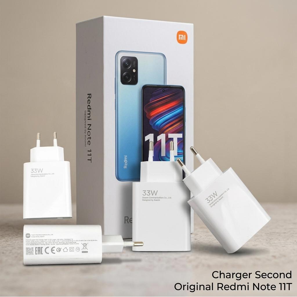 Batok Charger Xiaomi MDY-11-EZ Second Original Orange Port Turbo Charge 33W 11V 3A Redmi Note 11T