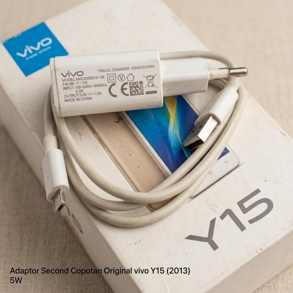Adaptor Charger vivo PSM05E-050S3 Ori Second Original 5V 1A vivo Y15