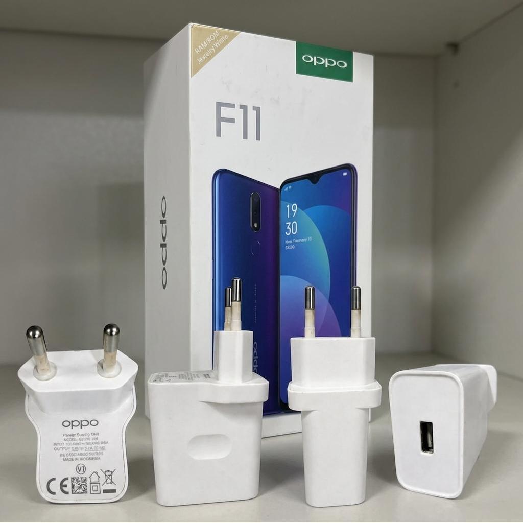 Charger OPPO OP92CAED Original Second Fast Charging 18W 9V 2A Cocok OPPO F11