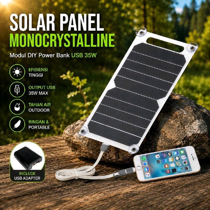 solar panel cell mini DIY 5V 9V 12V modul panel surya mini charger pengisi daya powerbank HP lampu