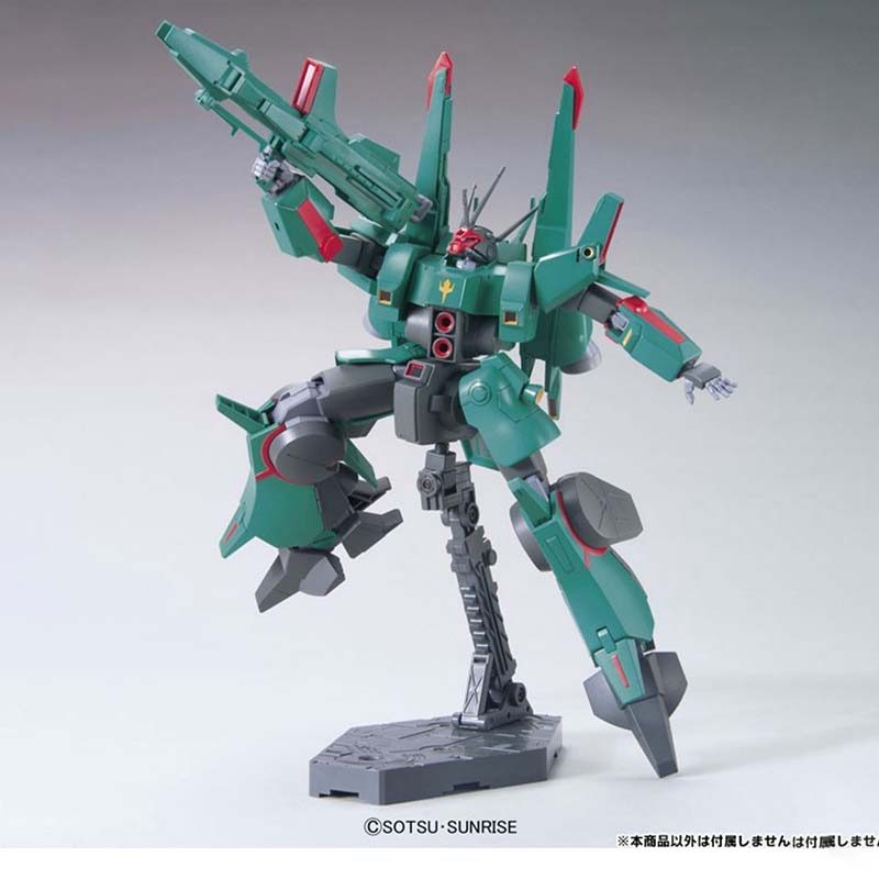Bandai Genuine HG 1/144 AMX-014 Doven Wolf Model Kit Anime Gundam Action Figure High Poseability