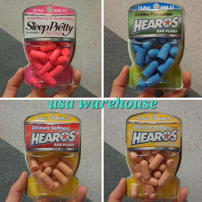 Sale Hearos Ear Plugs Xtreme Protection Sleep Pretty Nrr 32 Nrr 33 Terlaris