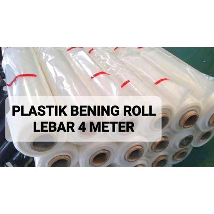 Plastik Roll Bening Per Meter Plastik Meteran Bening Plastik Roll per meter Plastik Gulung