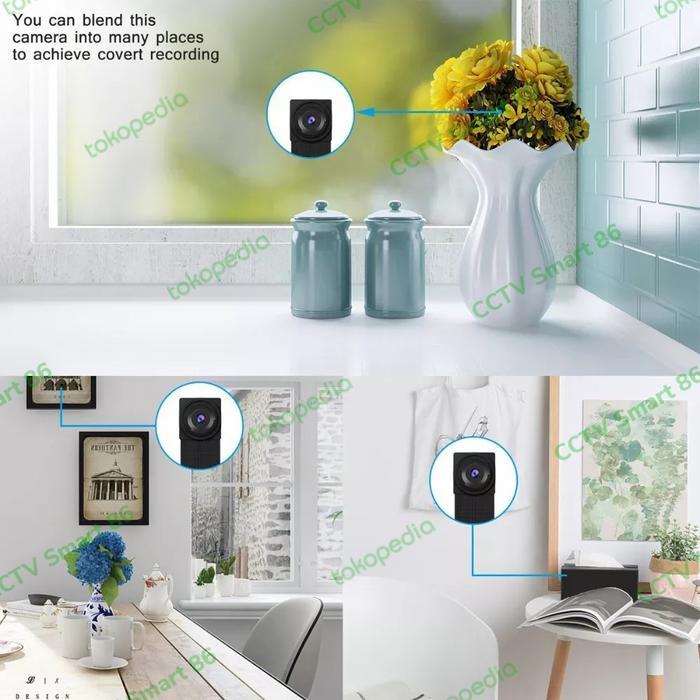 READY SPY Camera / IP Wireles Wifi IP Hidden / SPY Camera Super Mini Full HD