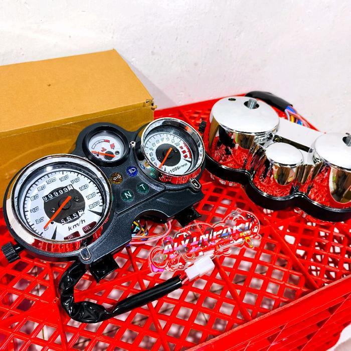 Spidometer Spedometer Ninja Ss Layar Putih Spedo Ninja R Ss Chroom Layar Putih Spido Ninja Ss Spedo