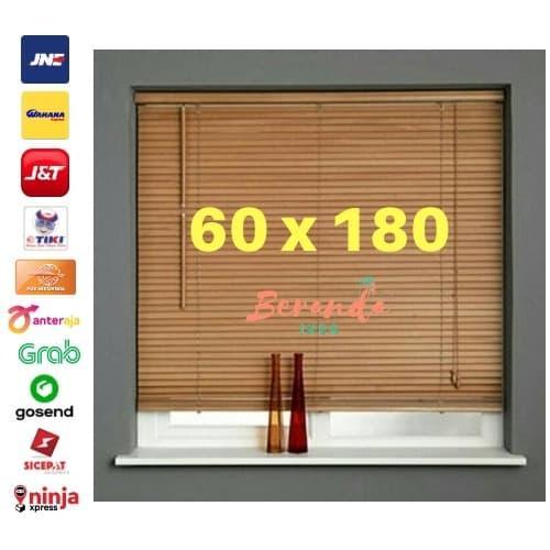 Kris Venetian Blind Pvc 25Mm Tirai Gulung Jendela Minimalis