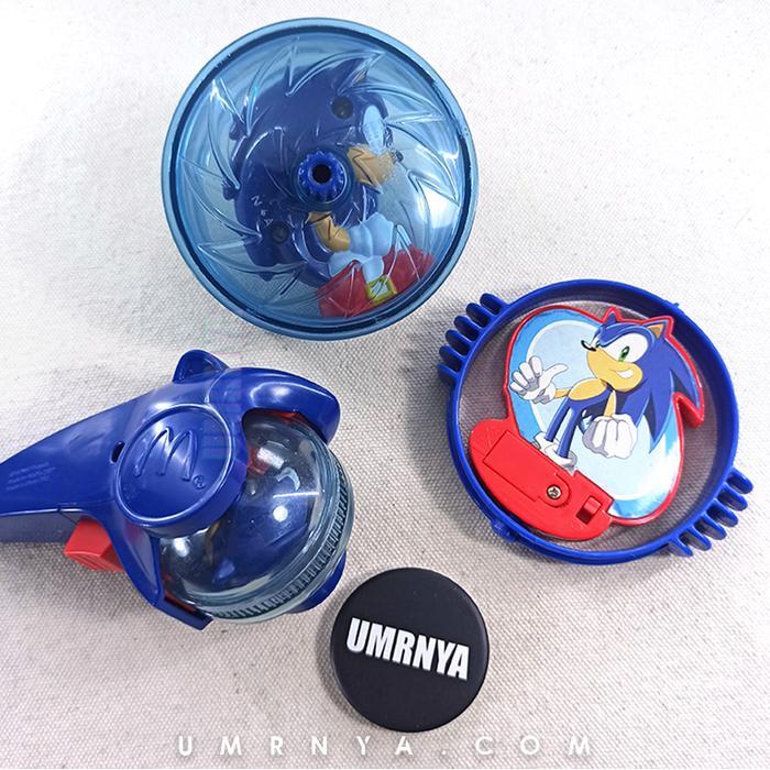 Sonik Sonic the hedgehog Mainan HAPPY MEAL TOYS McDONALD MCD (PART)