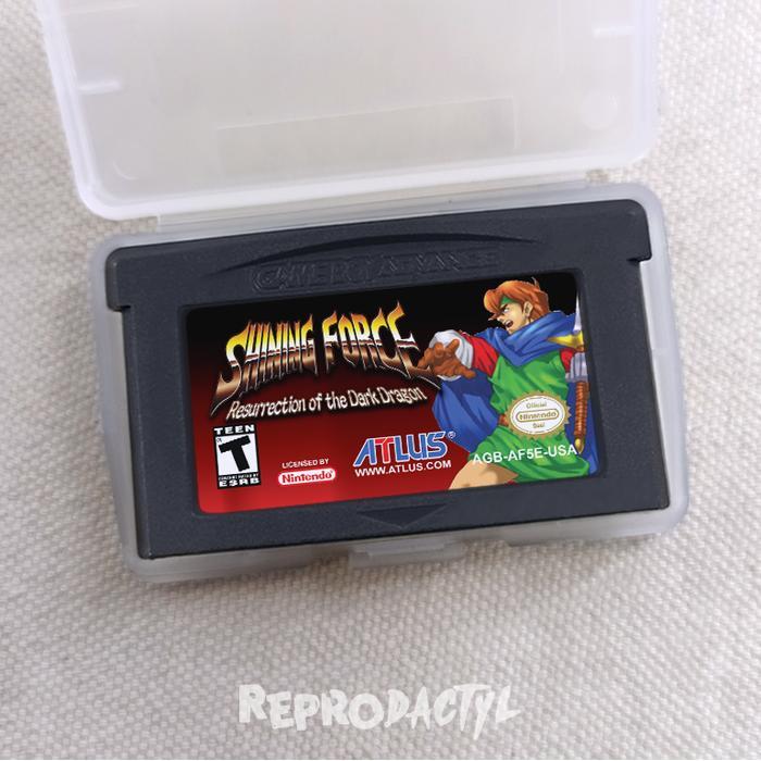 Kaset Gameboy Shining Force Resurrection of the Dark Dragon Nintendo Game boy Gba Sp Micro DS