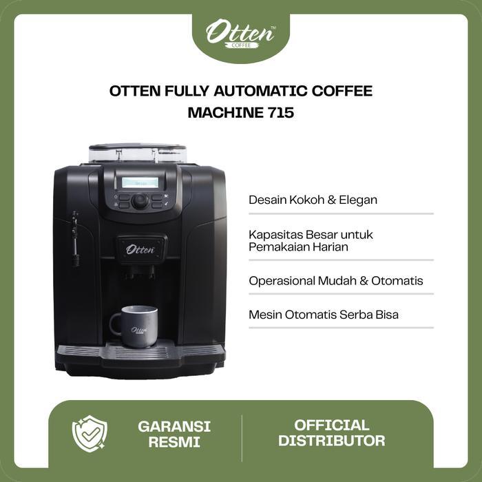 Promo Otten 715 - Fully Automatic Coffee Machine - Mesin Kopi Espresso Otomatis Original