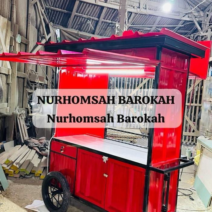 booth kontainer cocok untuk jual makanan  , gerobak kontainer kuliner