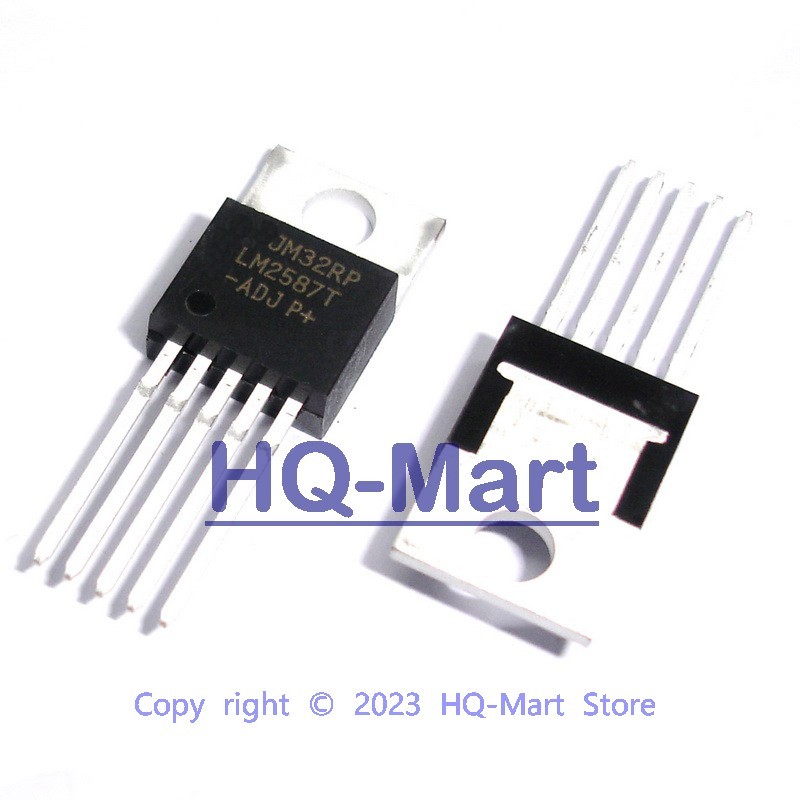2 10 PS LM2587TADJ TO220 LM2587 4V to 40V, 5A StepUp Wide Vin Flybak Regulator 5DDPAK hip I