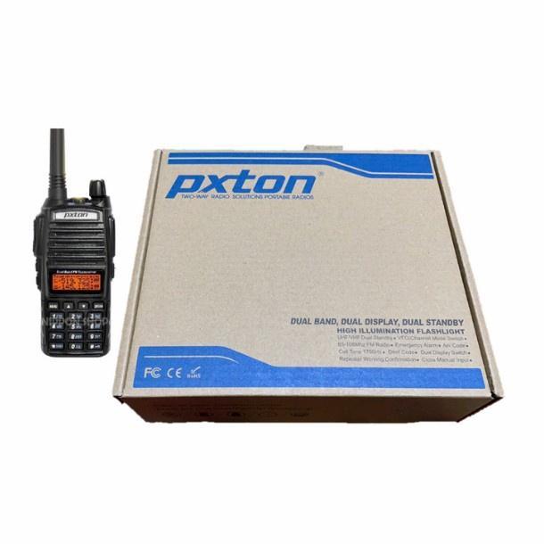 HT Pxton Handy Talky UHF VHF Radio Komunikasi Walkie Talkie Tipe UV 82