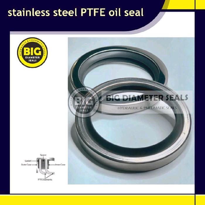 Oil Seal Ptfe Id:25 Mm Double Lips (Ta) Oil Seal Compressor