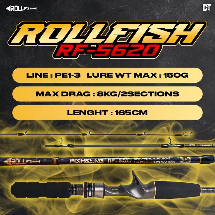 RELIX NUSANTARA GINDARA Joran Pancing I ROD Jigging Spinning Ultralight Overhead PE 0.8 1.0 1.5 2.5