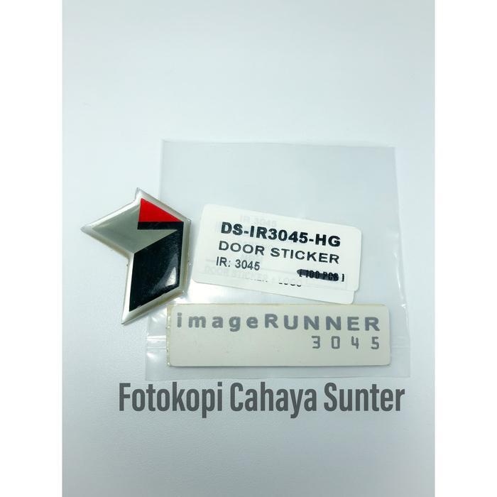 Door Sticker Mesin Fotokopi Canon IR 3045 DS IR-3045-HG Import