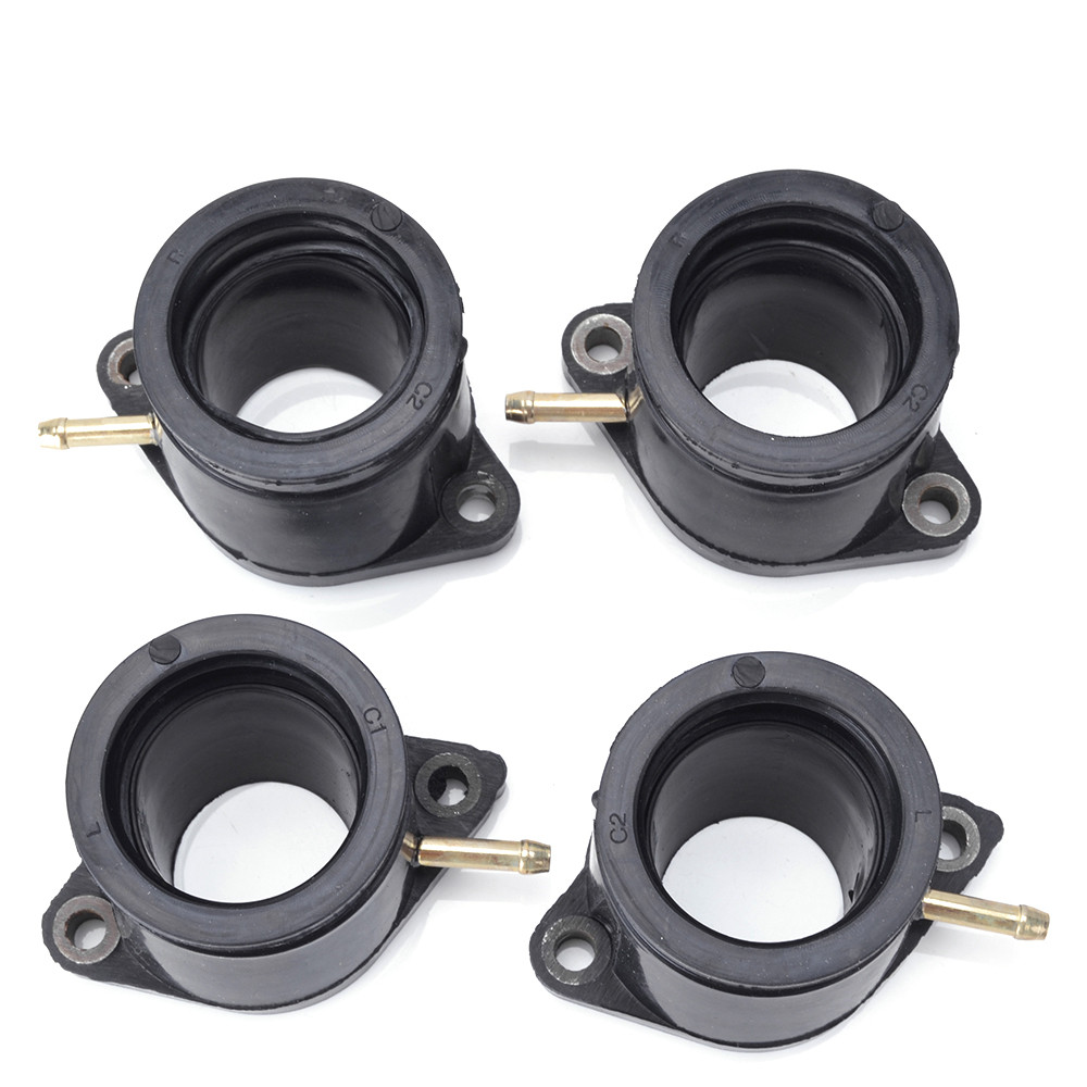MOTORCYCLE 4PCS CARBURETOR INTERFACE ADAPTER FOR YAMAHA XJ 900 XJ900 31A 58L XJ 900F XJ900F 900 4BB