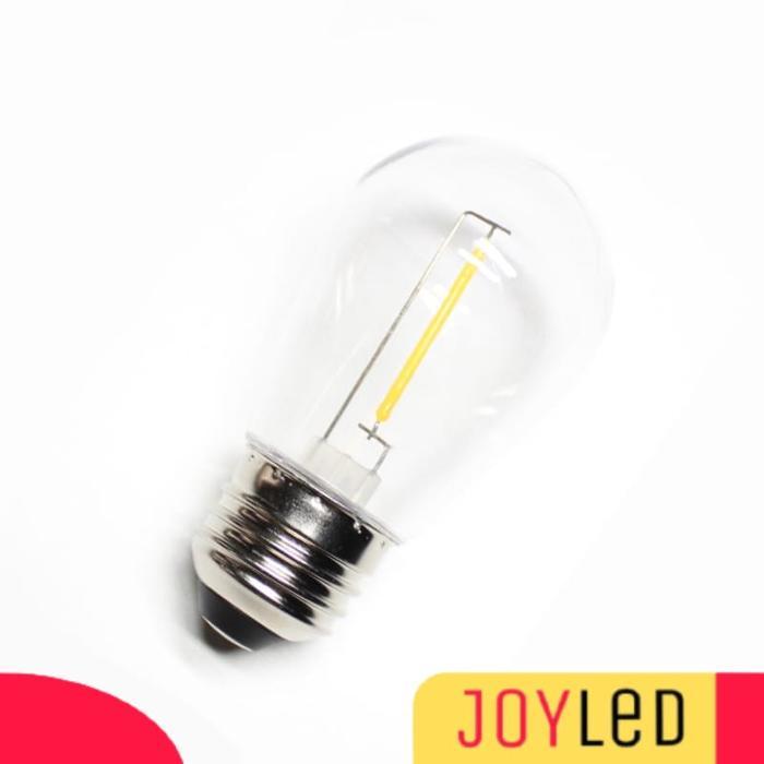 TERLARIS Lampu Filamen Led 2 Watt G45 Bohlam Lampu Cafe 2W Bohlam Lampu Gantung Hias Cafe Outdoor
