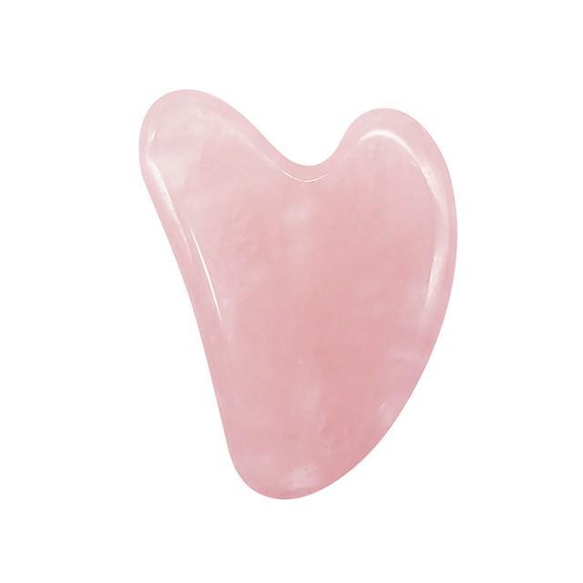 Best Seller Gua Sha Rosequartz Grosir - Alat Kecantikan Original Batu Asli Pengencang Wajah