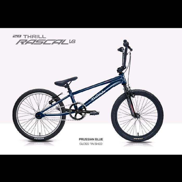 BMX Onthel ontel Thrill Frenzy Rascal Fiery Micro Junior Frame Alloy Race 20 plus  22 sepeda bmx rac