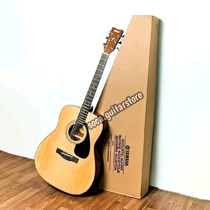 ORIGINAL Gitar Yamaha F 310 Packing Kayu + Bubble Free (Kunci L, Pick & Tas) - AKUSTIK, YAMAHA F 310
