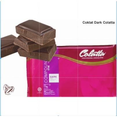 1Kg Colatta Dark Compound - Colatta Coklat Batang - Coklat Batang Colatta Terlaris