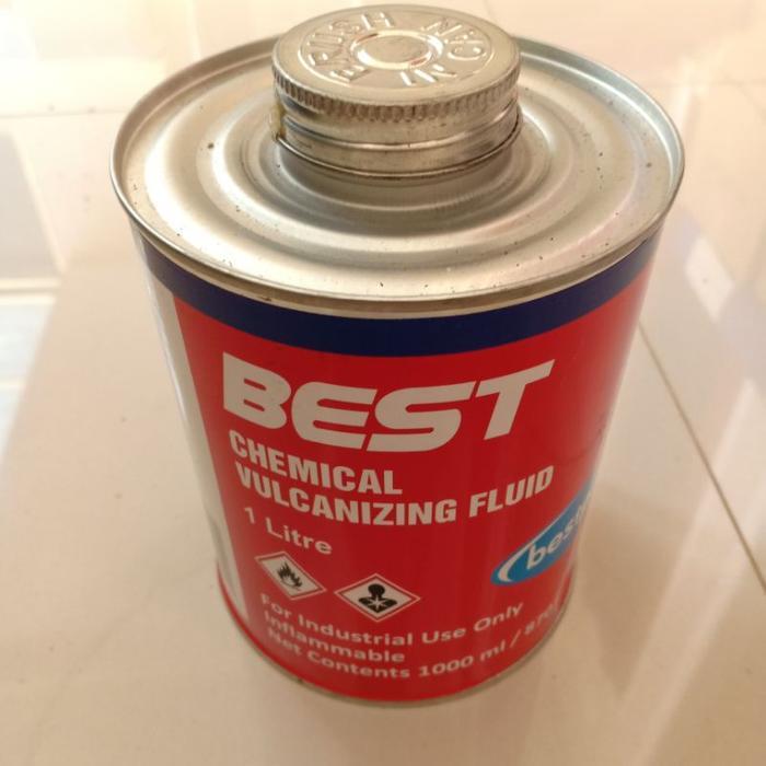 Lem Bestpatch Untuk Tambal Ban Tip Top Ban Dalam Dan Ban Luar - Best Patch Kemasan Kaleng 1 Liter