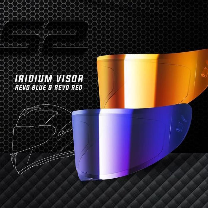 VISOR SNAIL FFS2 - IRIDIUM