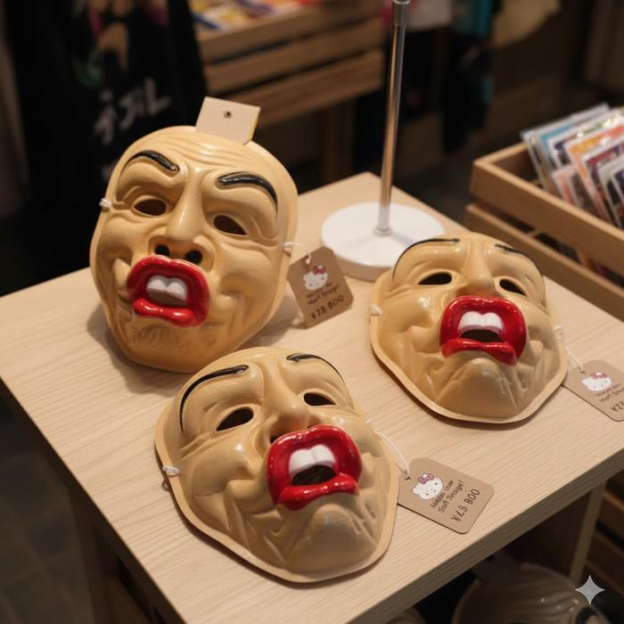 Topeng Lucu Unik Seram Kedok Karnaval HELLOWEEN