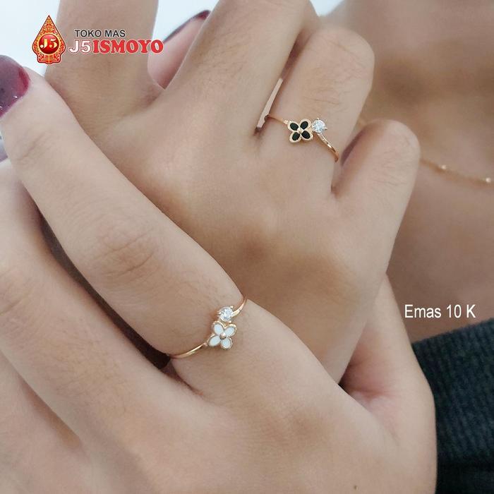 Cincin Emas Mas Model Fleuria J5 Ismoyo